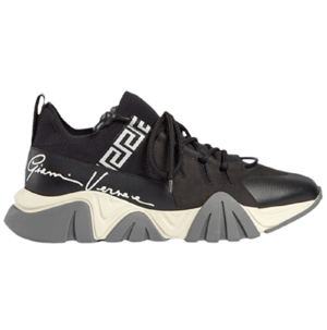 Giày Versace Squalo Knit Trainer 'Black' DSU8007-DCL5G-D4101