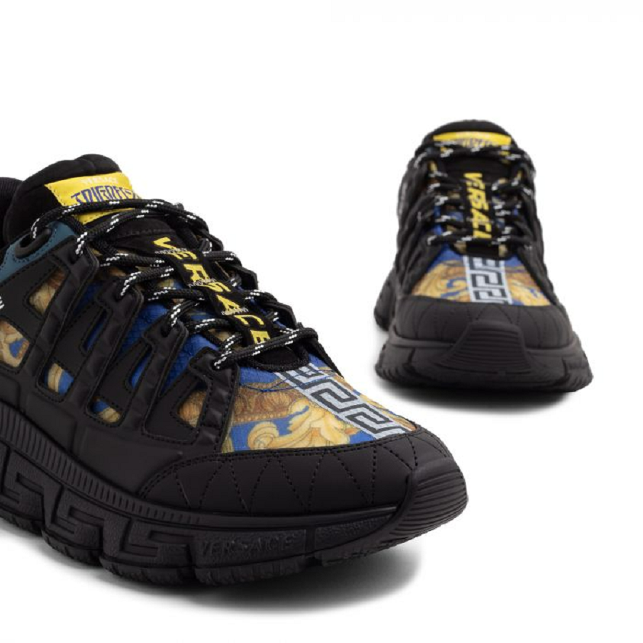 Giày Versace Trigreca 'Medusa Renaissance Print Blue' DSU8094 1A00838 6B370 - Ảnh 5