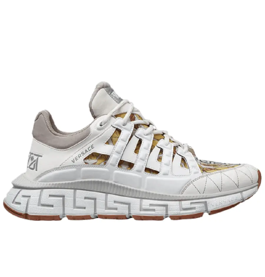 Giày Versace Trigreca 'Barocco Print White' DSU8094 D16TCG D014H