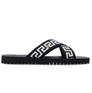 Dép Versace Black Patterned 'Black' DSU8569-DNS9C-2B02V