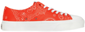 Giày Givenchy With Bandana Printed Canvas 'Red White' BH0050H0ZF-616