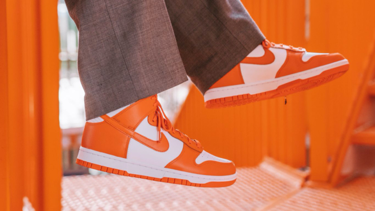 Giày Nike Dunk High Syracuse DD1869-100 - Ảnh 4