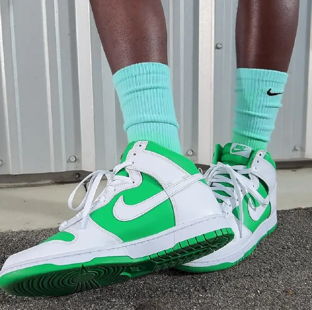 Giày Nike Dunk High Stadium 'Green White' DV0829-300 - Ảnh 3