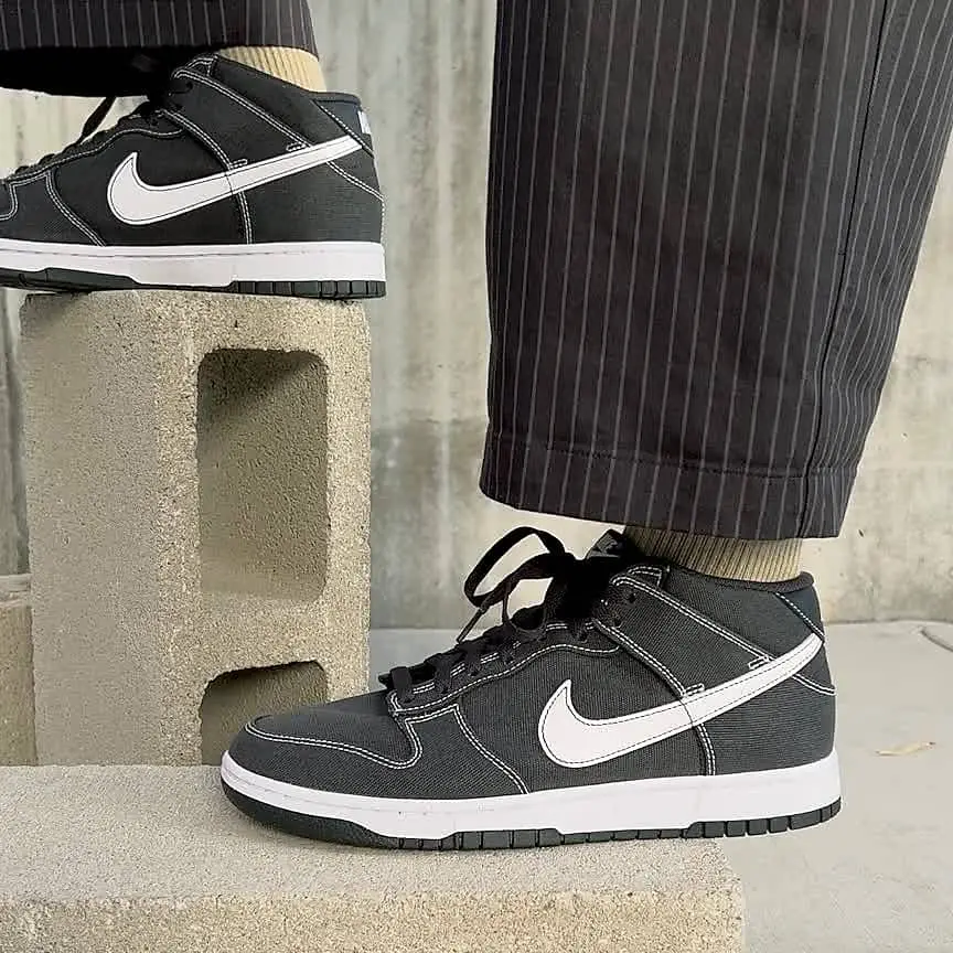 Giày Nike Dunk Mid 'Off Noir White' DV0830-001 - Ảnh 3