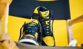 Giày Nike Dunk High SP Retro 'Michigan' 2020 CZ8149-700 - Ảnh 4
