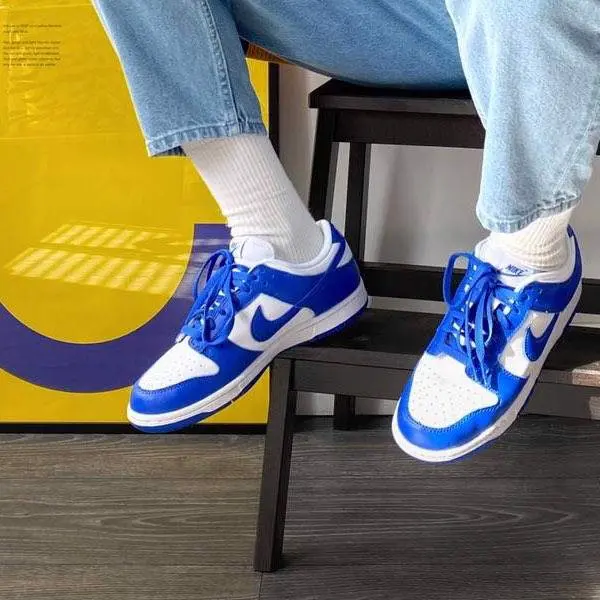 Giày Nike Dunk Low Retro SP 'Kentucky' CU1726-100 - Ảnh 4