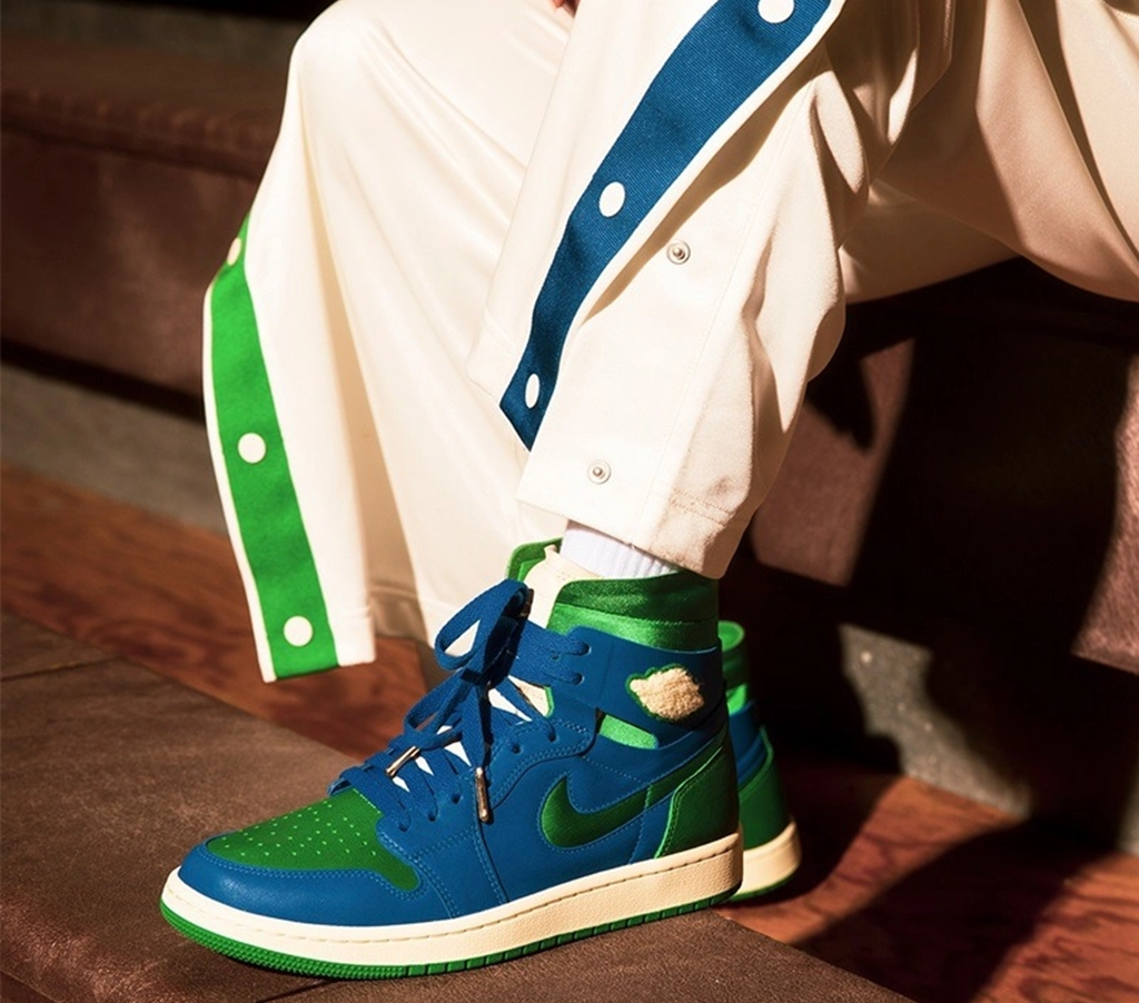 Giày Nike Aleali May x Wmns Air Jordan 1 High Zoom Comfort Califia - Ảnh 5