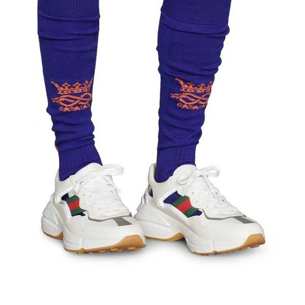 Giày Gucci Rython Cut Out White 657977-2SH60-9161 - Ảnh 6