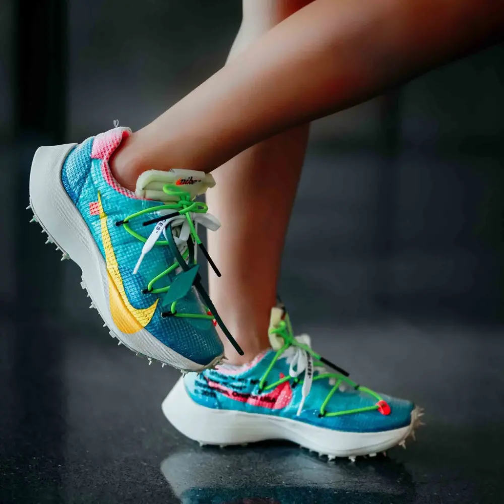 Giày Nike Off-White x Wmns Vapor Street 'Polarized Blue' CD8178-400 - Ảnh 8