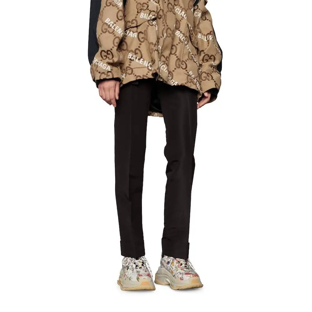 Alternative view of Giày Gucci x Balenciaga Triple S 'Flora Print' 677195-UL110-8461