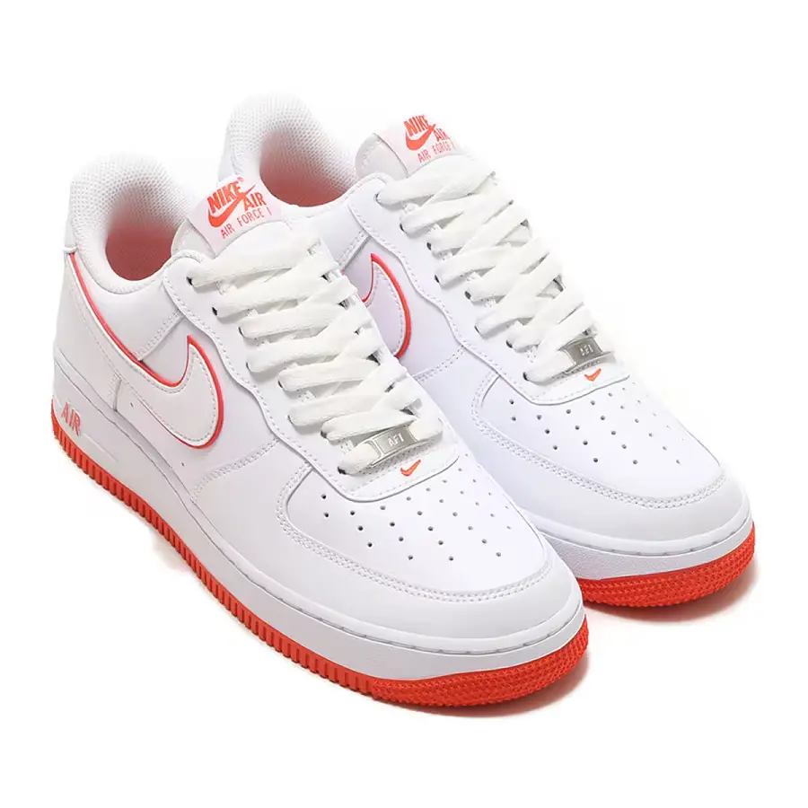 Giày Nike Air Force 1 Low 'White Orange' DV0788-102 - Ảnh 5