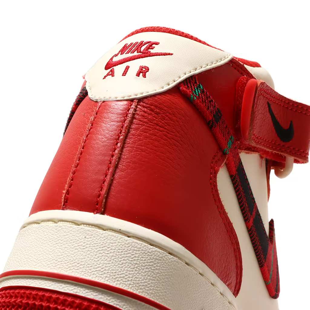 Giày Nike Air Force 1 Mid '07 LX 'Red Plaid' DV0792-101 - Ảnh 4