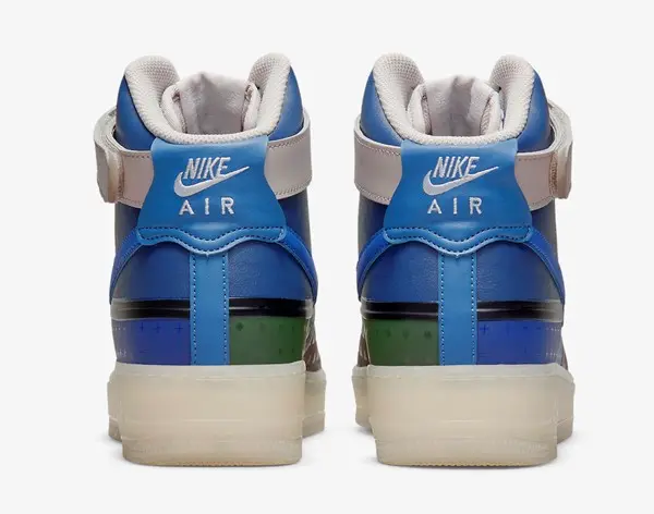 Giày Nike Air Force 1 High '07 Premium Multicolor DV1015-437 - Ảnh 4