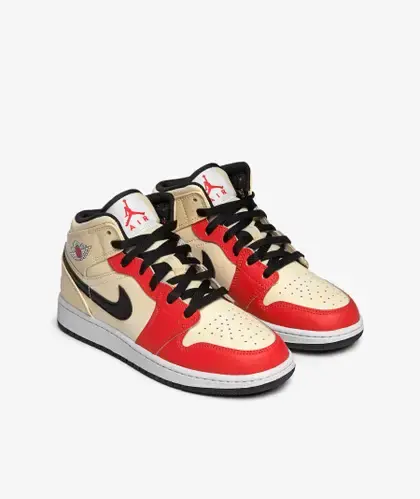 Giày Nike Air Jordan 1 Mid SS '88 Dunk Contest GS DV7012-100 - Ảnh 3