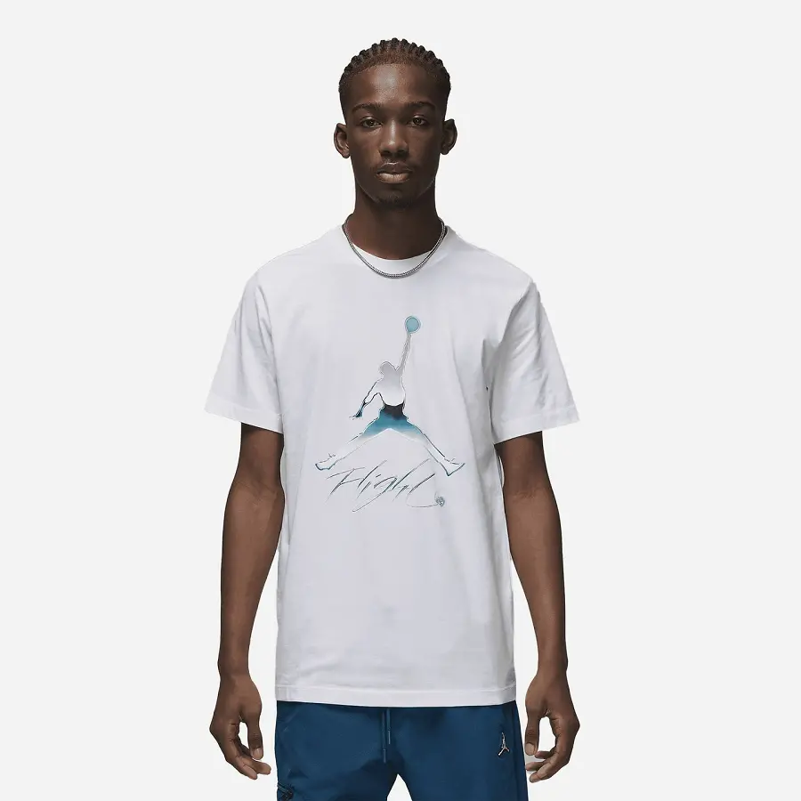 Áo Nike Brand Graphic 'White' DV8414-100 - Ảnh 4