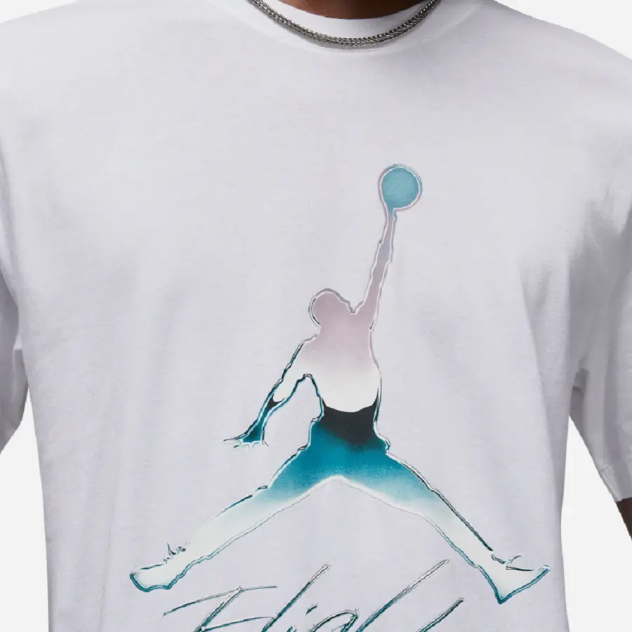 Alternative view of Áo Nike Graphic T-Shirt ‘White’ DV8414-100