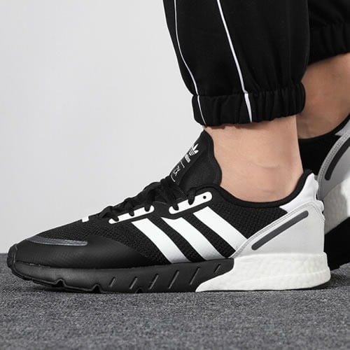 Giày Adidas ZX 1K Boost 'Black White' FX6515 - Ảnh 4