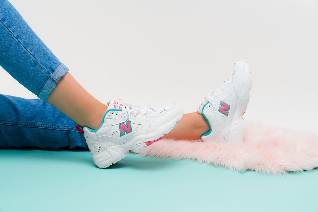 Giày New Balance 608 Series 'White Green' WX608WT1 - Ảnh 4