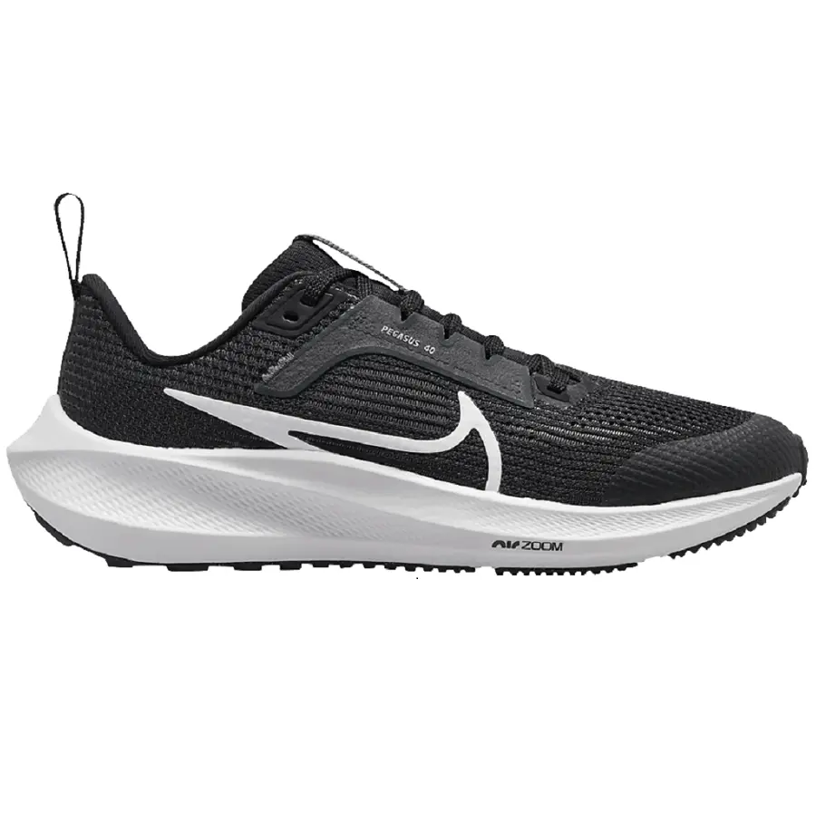 Giày Nike Air Zoom Pegasus 40 GS ‘Black White’ DX2498-001