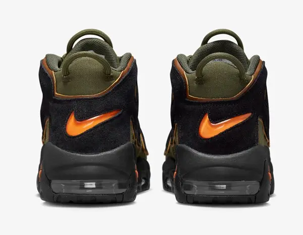 Giày Nike Air More Uptempo 96 'Cargo Khaki Alpha Orange' DX2669-300 - Ảnh 4