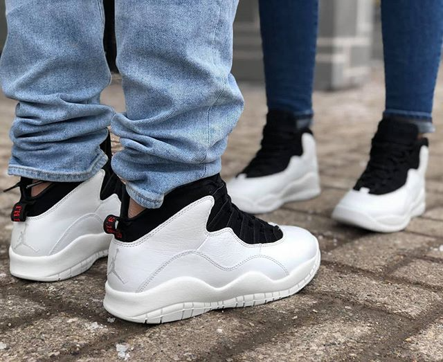 Giày Nike Air Jordan 10 Retro BG 'I'm Back' 310806-104 - Ảnh 6