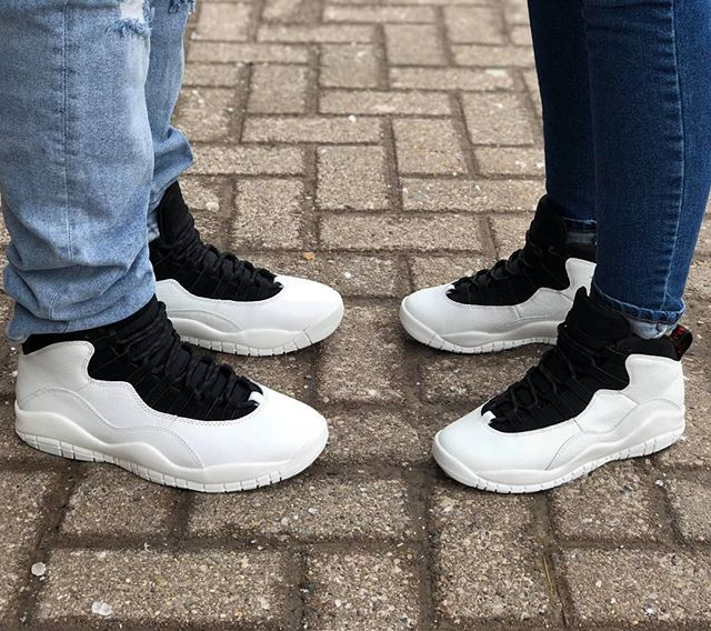 Giày Nike Air Jordan 10 Retro BG 'I'm Back' 310806-104 - Ảnh 5