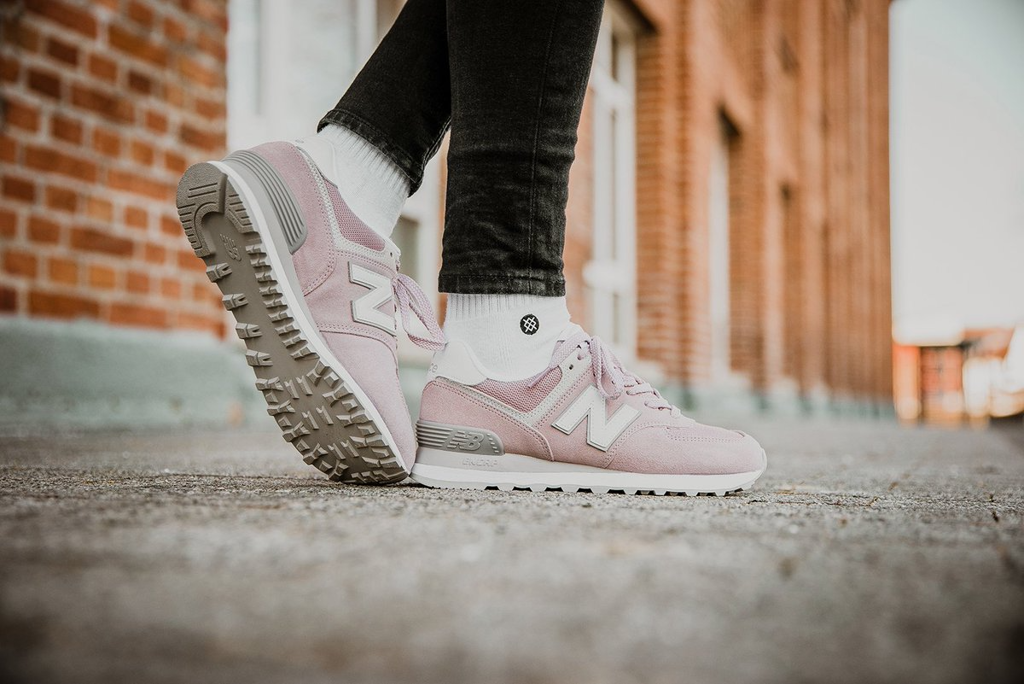Giày New Balance Wmns 574 Faded Rose WL574ESP - Ảnh 4