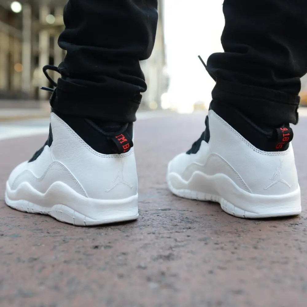 Giày Nike Air Jordan 10 Retro BG 'I'm Back' 310806-104 - Ảnh 9