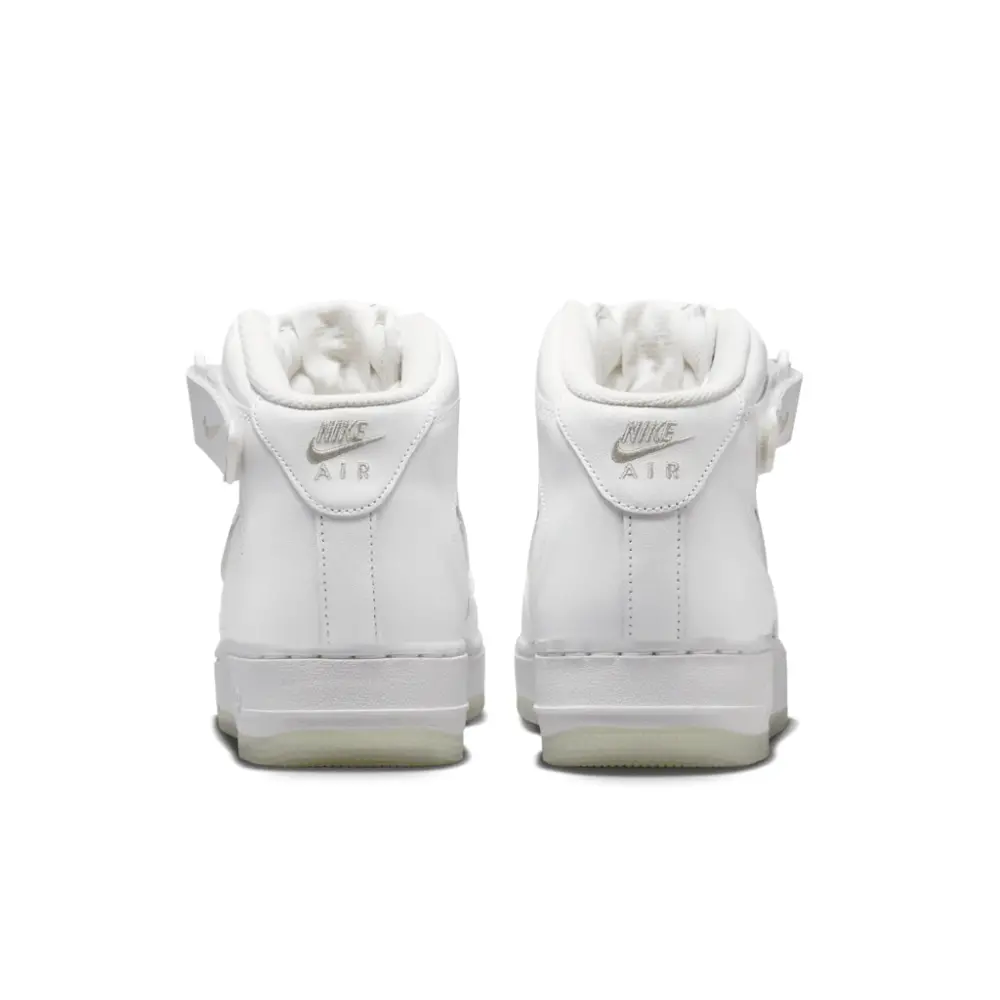 Giày Nike Air Force 1 Mid '07 'Colour Of The Month Summit White' DZ2672-001 - Ảnh 5