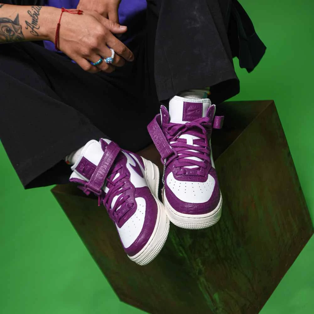 Giày Nike Air Force 1 Mid '07 Tokyo 03 'Viotech' DZ4865-503 - Ảnh 4