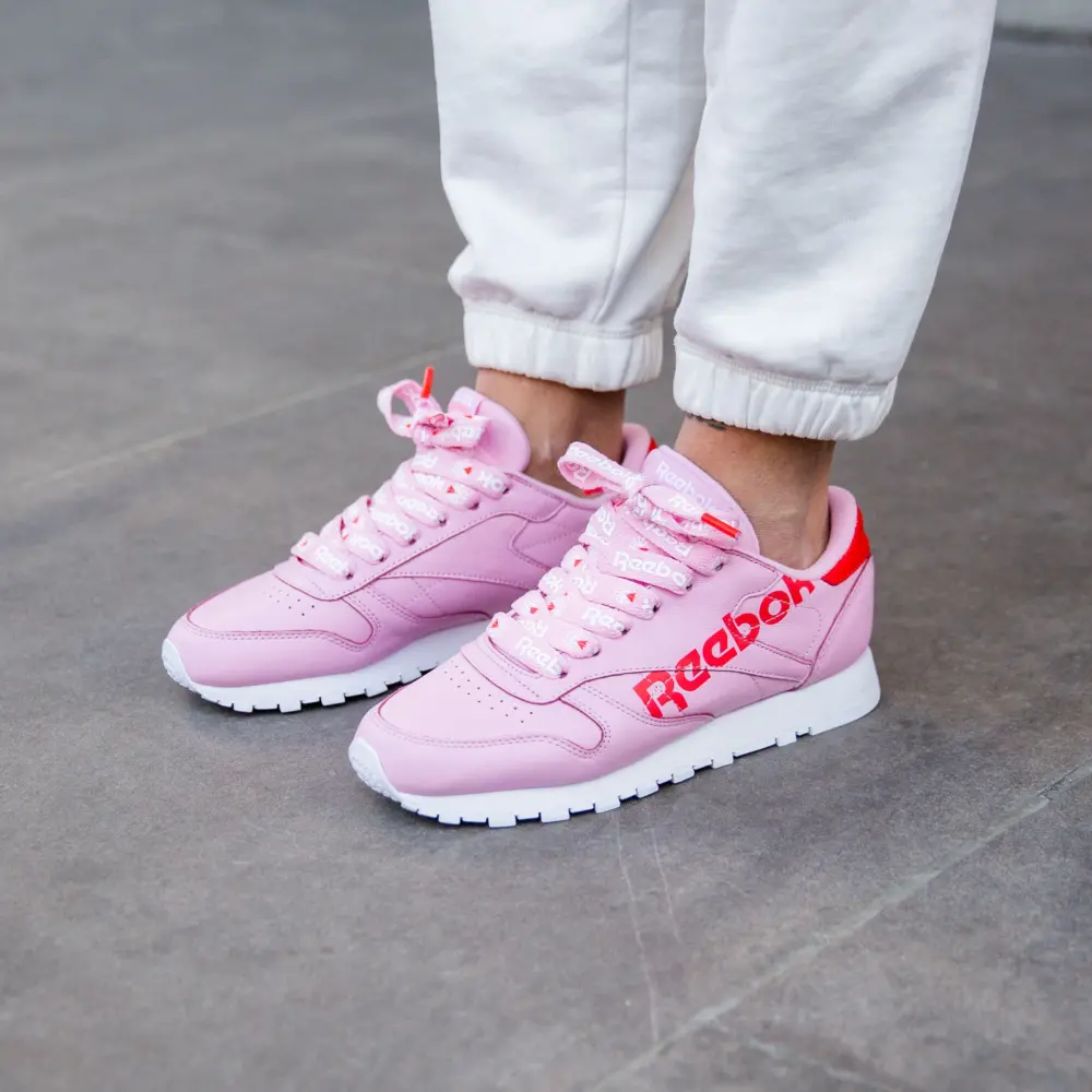 Giày Reebok Wmns Classic Leather 'Charming Pink' DV3831 - Ảnh 3