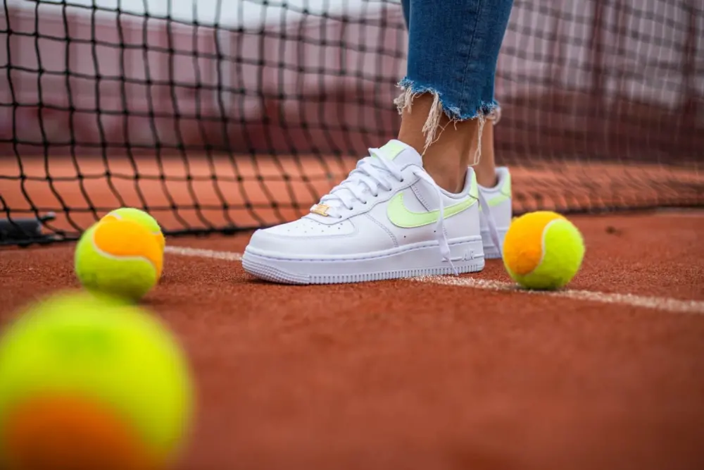 Giày Nike Air Force 1 '07 White Barely Volt' 315115-159 - Ảnh 4