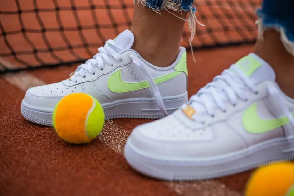 Giày Nike Air Force 1 '07 White Barely Volt' 315115-159 - Ảnh 3