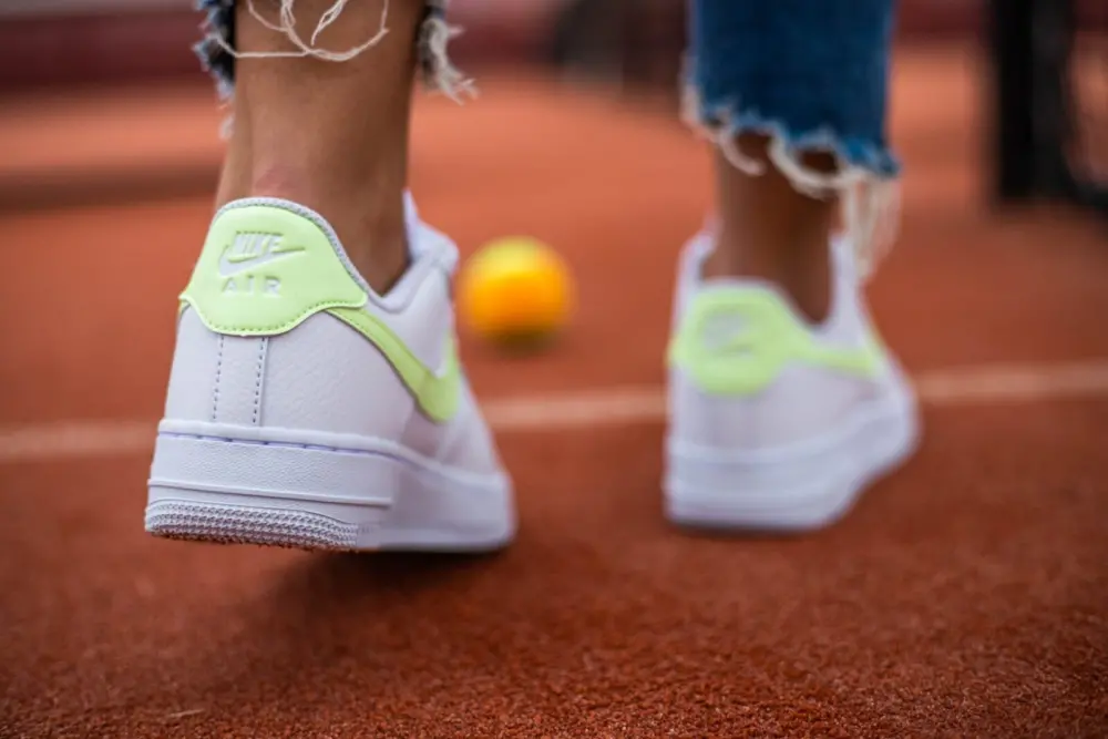 Giày Nike Air Force 1 '07 White Barely Volt' 315115-159 - Ảnh 6