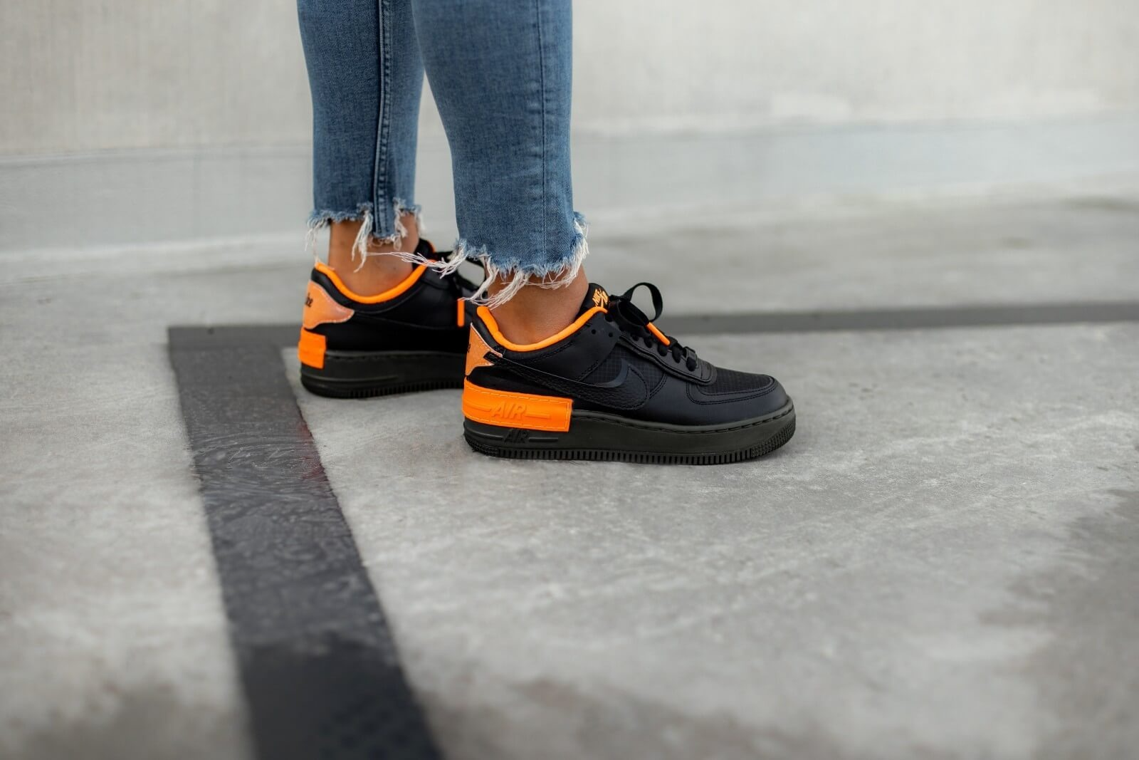 Giày Nike Air Force 1 Shadow 'Halloween' CQ3317-001 - Ảnh 5