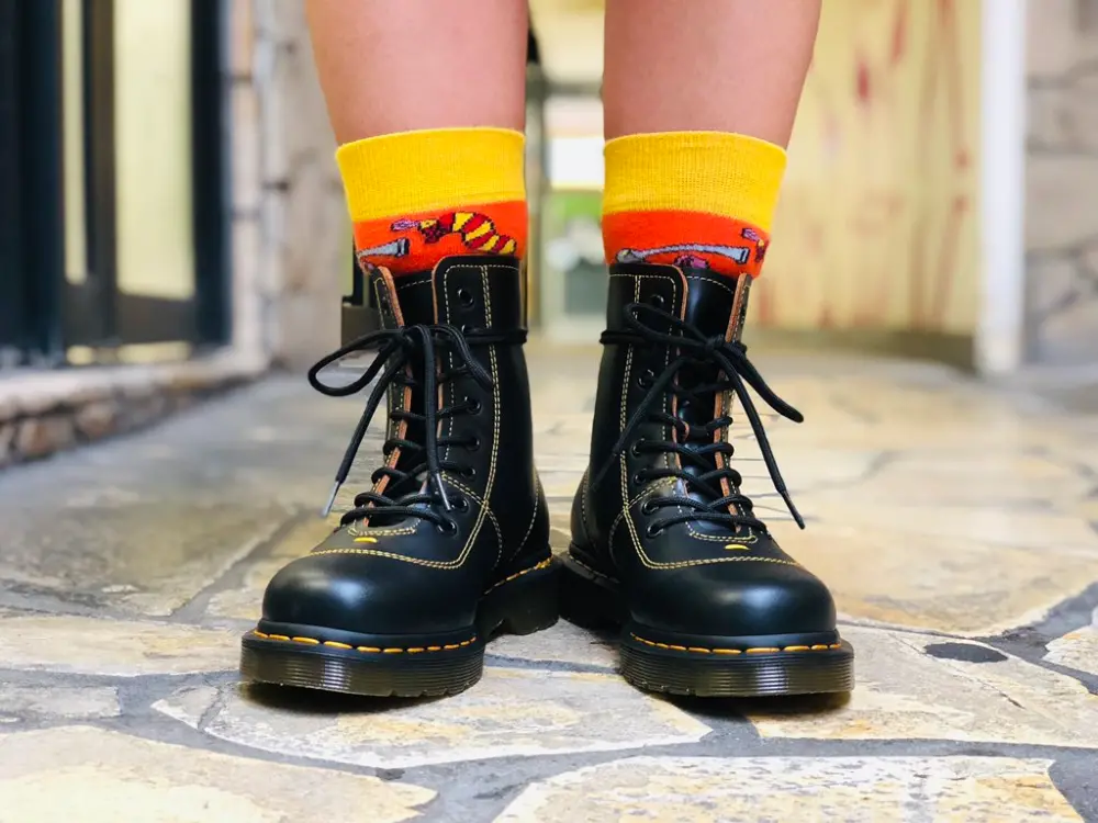 Giày Dr.Martens Pharamond Vintage Smooth 'Black' 26969001 - Ảnh 5