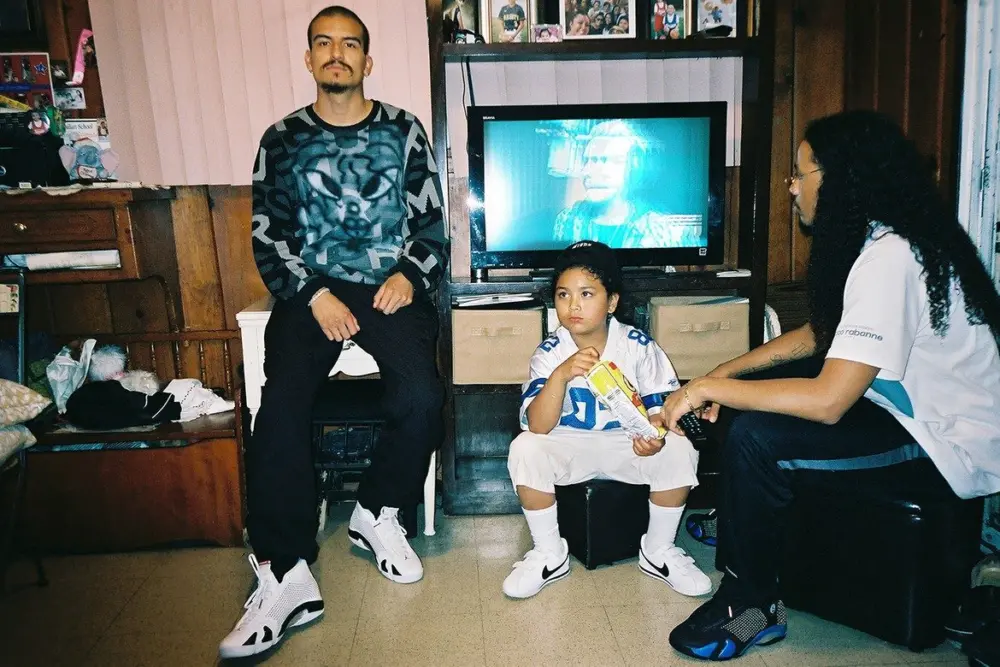 Giày Nike Supreme x Air Jordan 14 Retro 'White' BV7630-106 - Ảnh 3