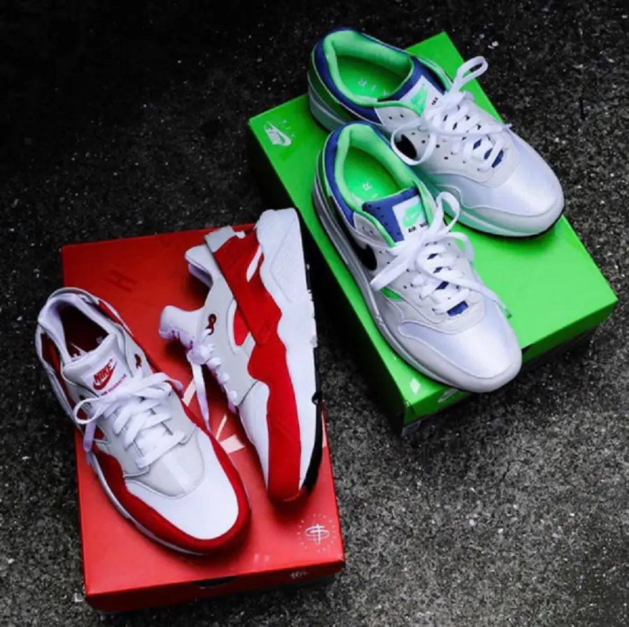 Giày Nike Air Huarache Run ‘DNA CH.1 University Red’ AR3864-100 - Ảnh 4