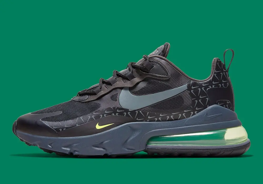 Alternative view of Giày Nike Air Max 270 React 'Just Do It' Pack Black CT2538-001