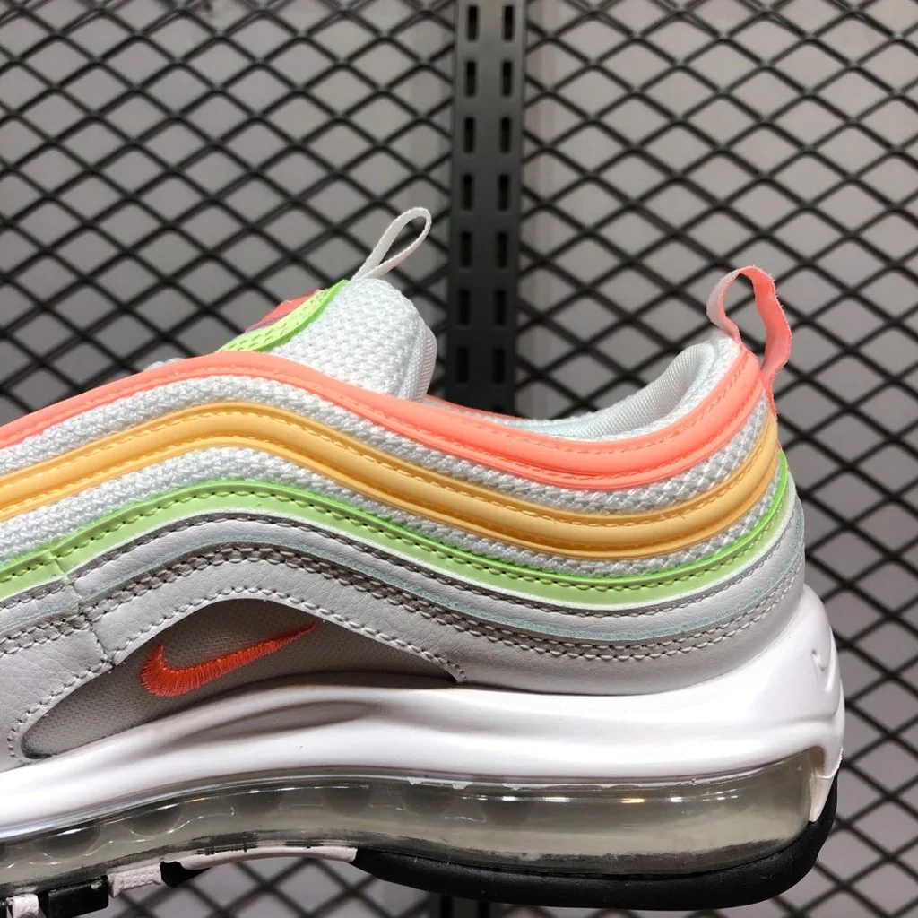 Giày Nike Wmns Air Max 97 Essential 'White Melon Mint Volt' CZ6087-100 - Ảnh 3