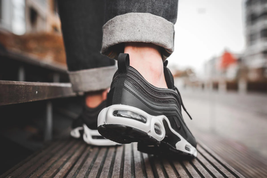 Giày Nike NikeLab Air Max Plus/97 'Black White' AH8143-001 - Ảnh 3