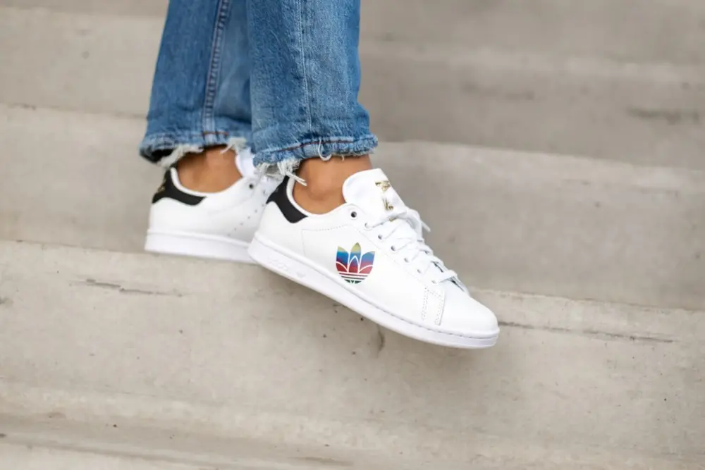 Giày Adidas Stan Smith 'Colorful Trefoil' FW2443 - Ảnh 6