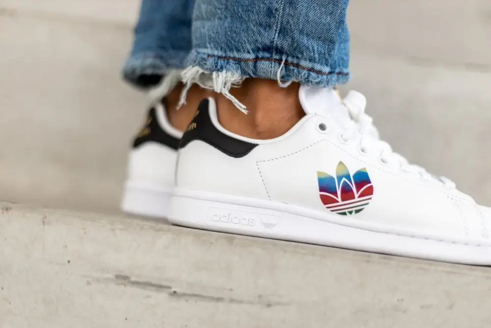 Giày Adidas Stan Smith 'Colorful Trefoil' FW2443 - Ảnh 5