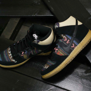 Alternative view of Giày Nike SB Dunk High Premium SB 'Hacky Sack' 313171-902