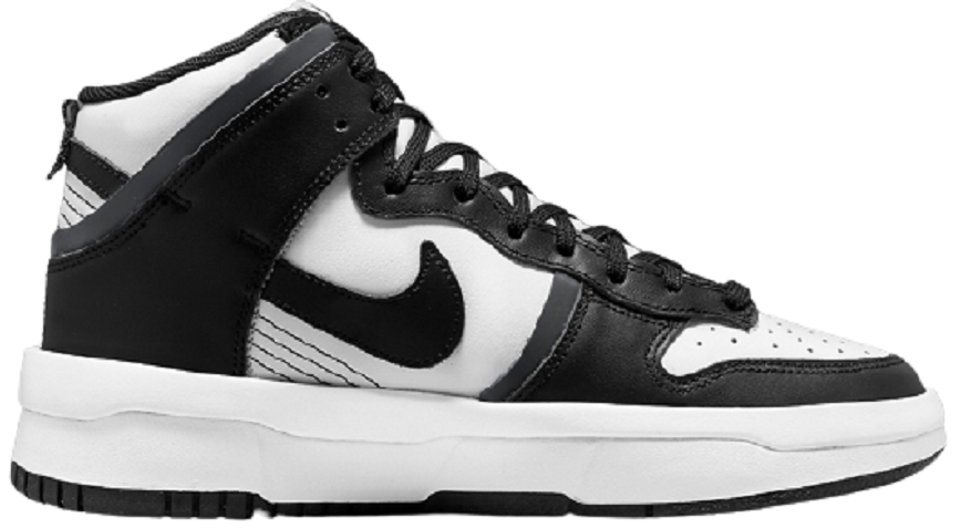 Giày Nike Dunk High Rebel 'Black White' DH3718-104