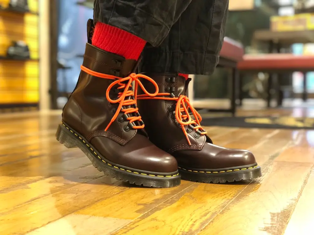 Giày Dr.Martens 1460 Ben Smooth Leather Lace Up 'Red' 26917601 - Ảnh 3