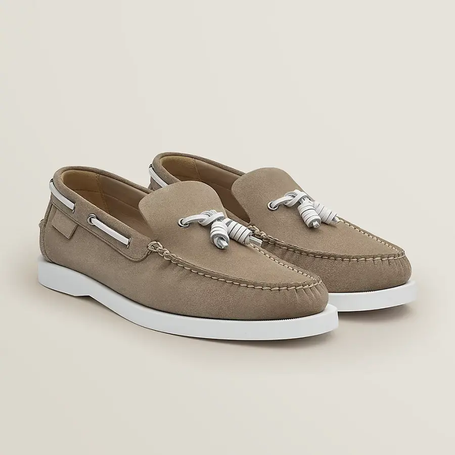 Giày Hermes Ecluse Loafer 'Beige Sable' H221807ZAC9420 - Ảnh 2