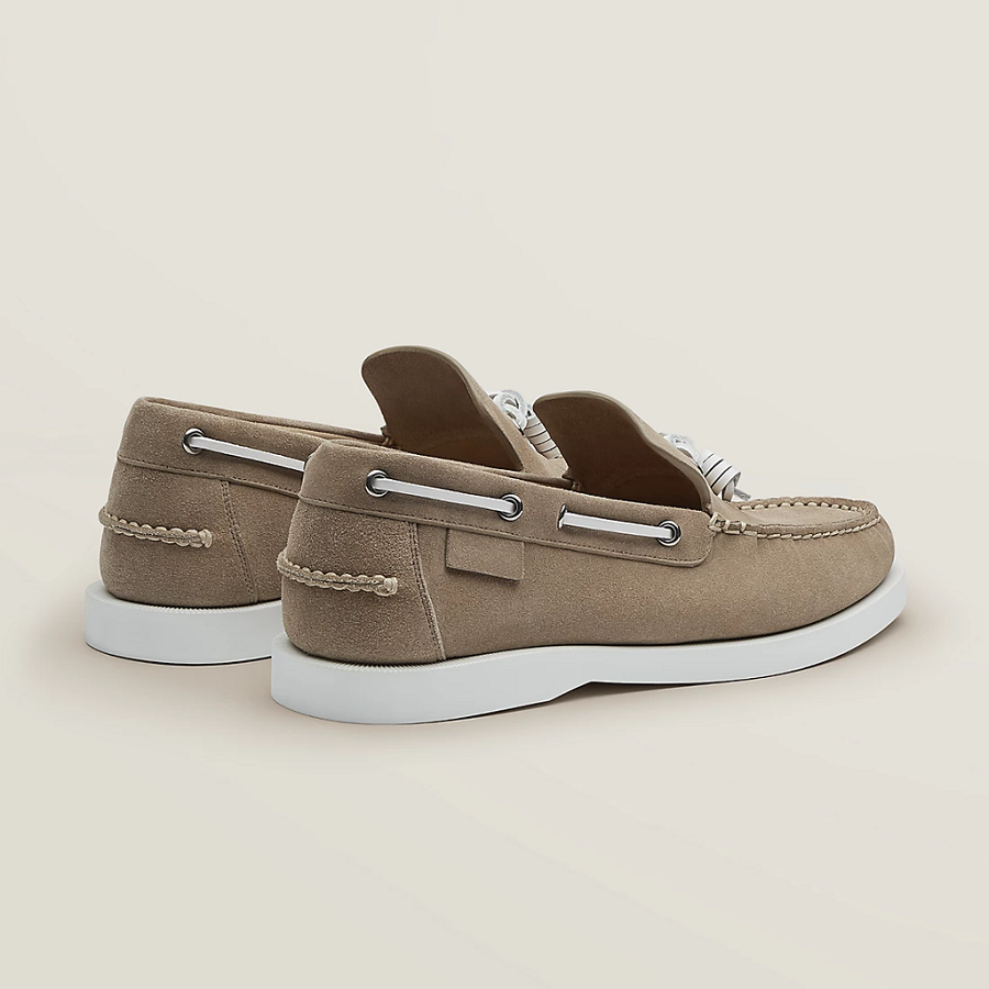 Giày Hermes Ecluse Loafer 'Beige Sable' H221807ZAC9420 - Ảnh 3