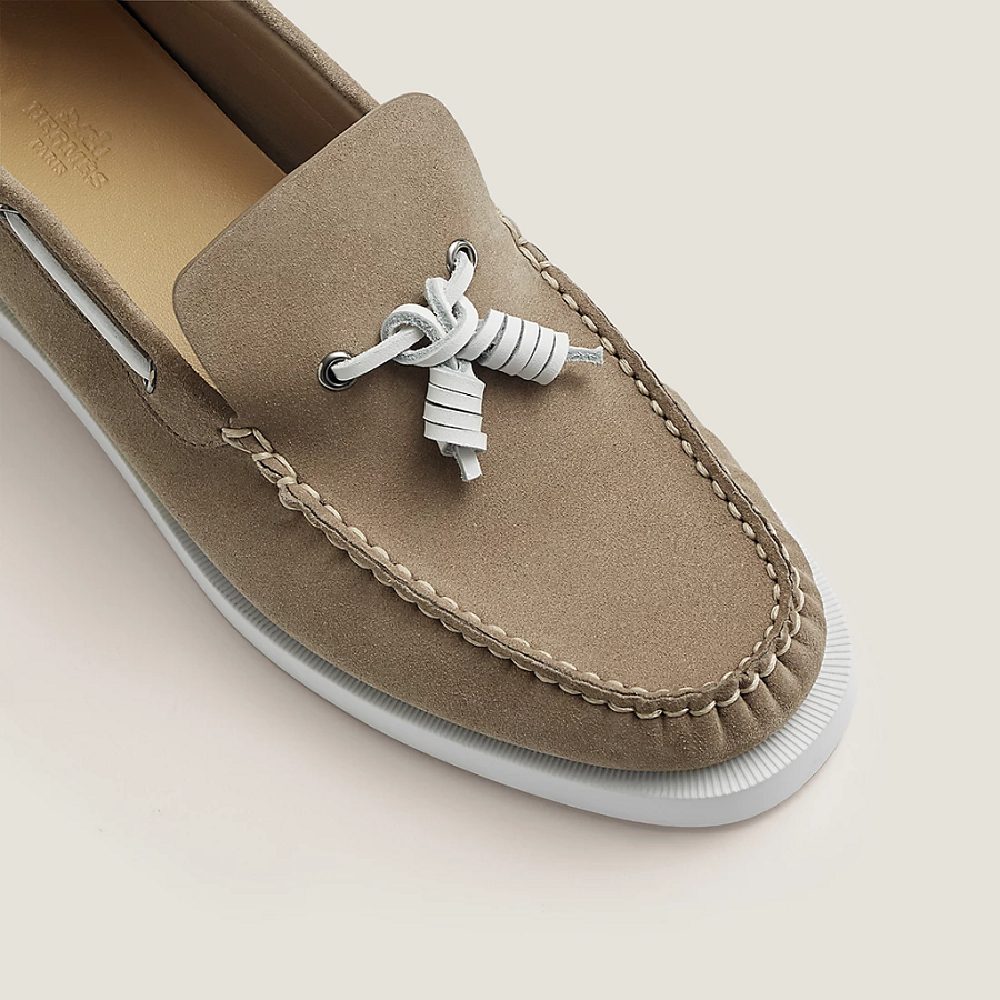 Giày Hermes Ecluse Loafer 'Beige Sable' H221807ZAC9420 - Ảnh 4