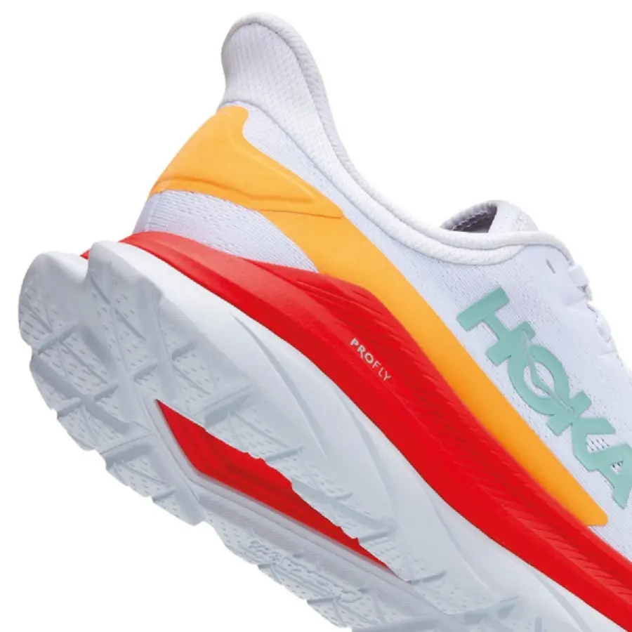 Giày Hoka One One Mach 4 White Fiesta 1113528-WFS - Ảnh 4